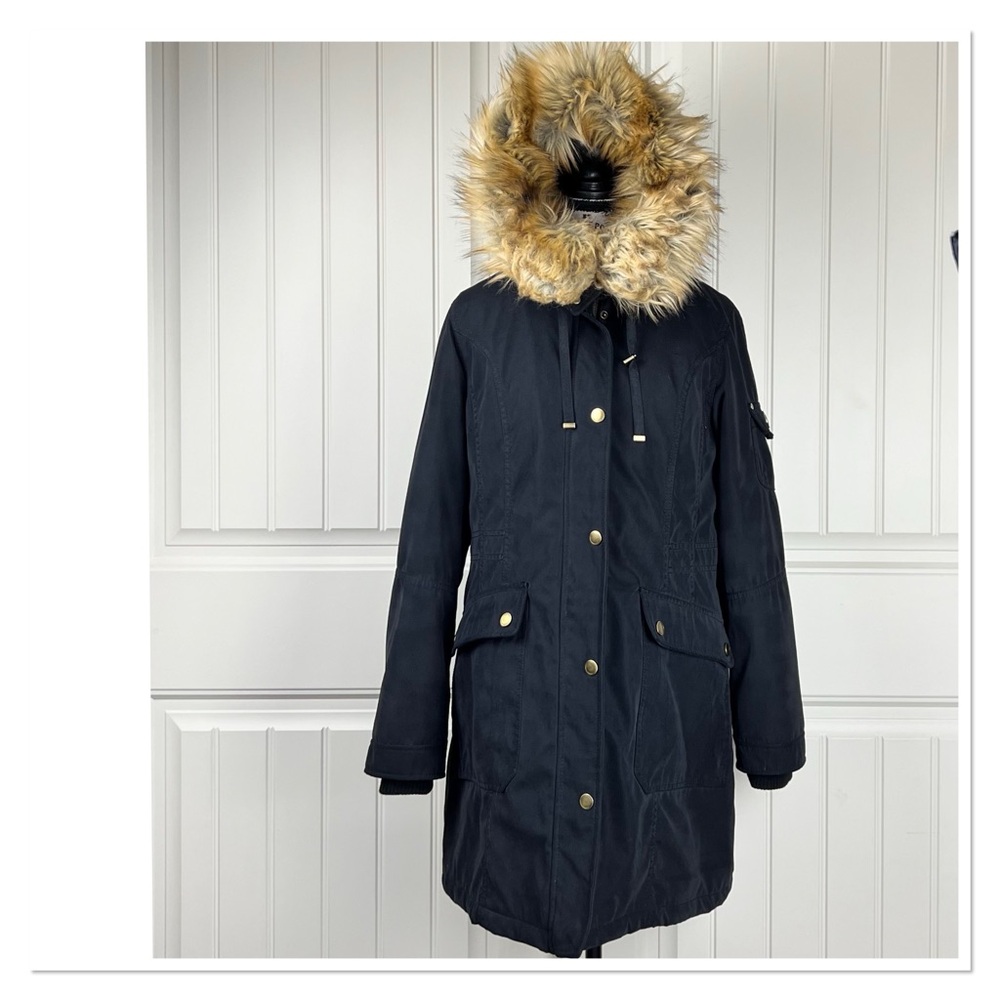 1 MADISON Expedition Parka Jacket with Faux Fur Hood